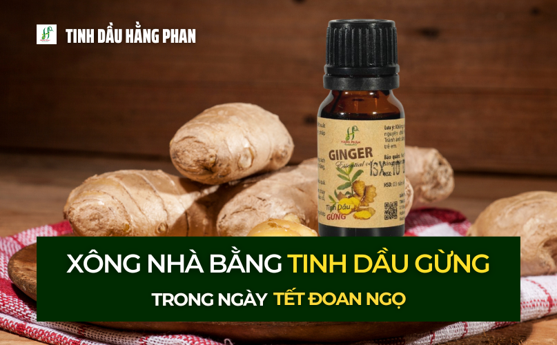 tinh dầu gừng