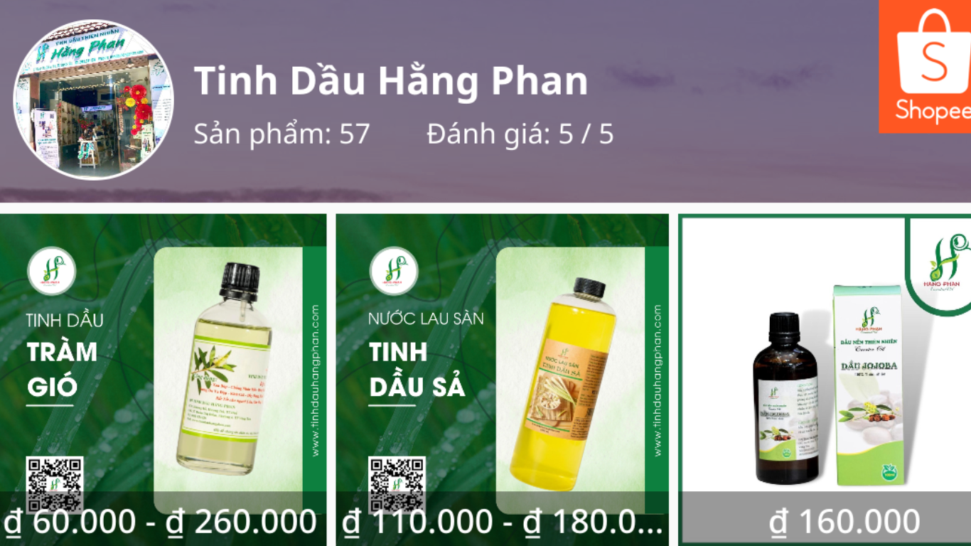 Tinh dầu Hằng Phan