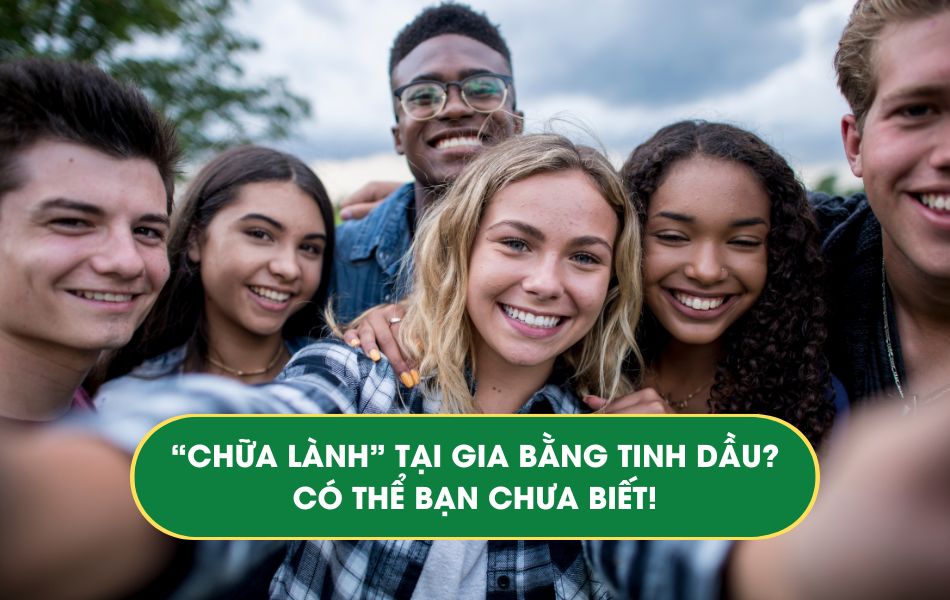 "Chữa lành" tại gia bằng tinh dầu thiên nhiên