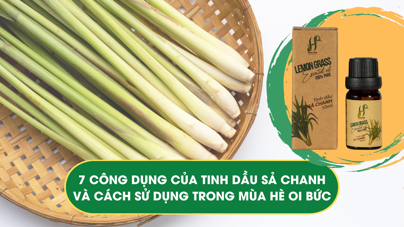 Tinh dầu sả chanh