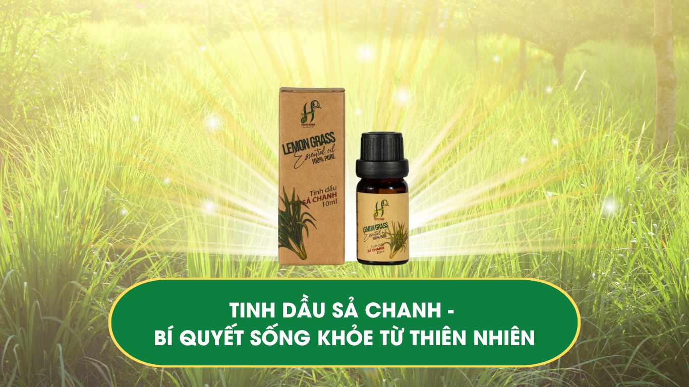 Tinh dầu sả chanh