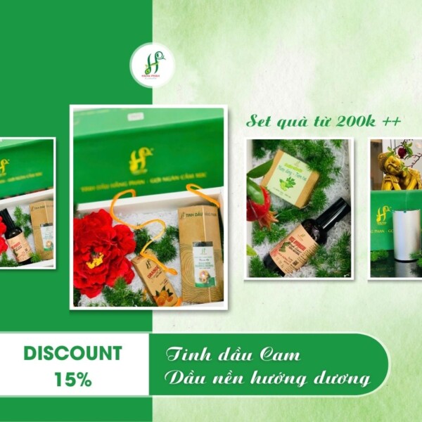 Tinh dầu cam - dầu nền hướng dương