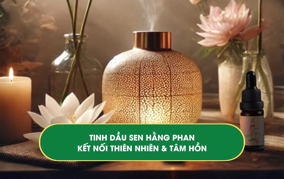 Tinh Dầu Sen - Sự Kết Nối Giữa Thiên Nhiên Và Tâm Hồn