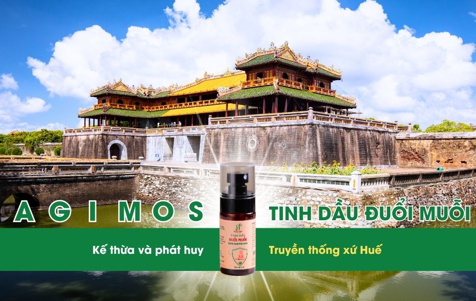 Bắt nguồn từ nét đặc sắc của bài thuốc truyền thống, Tinh dầu đuổi muỗi Agimos kế thừa và phát huy vượt trội!