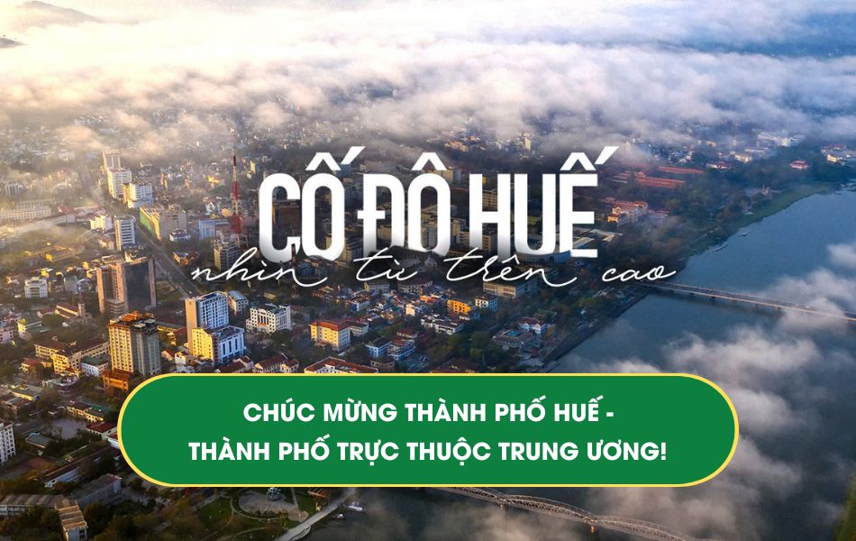 Cố đô Huế nhìn từ trên cao