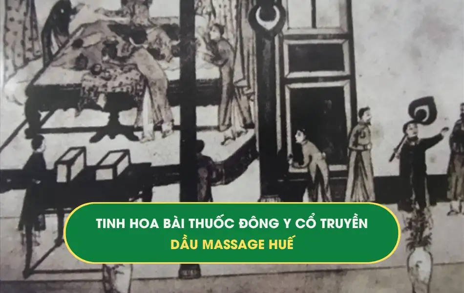 Tinh hoa bài thuốc Đông Y cổ truyền: Dầu Massage Huế