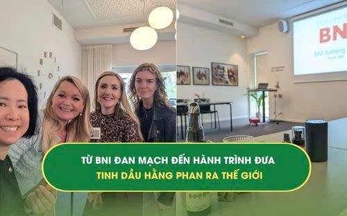 BNI Đan Mạch - Hành trình kết nối - Bước tiến của Hằng Phan ra Quốc tế