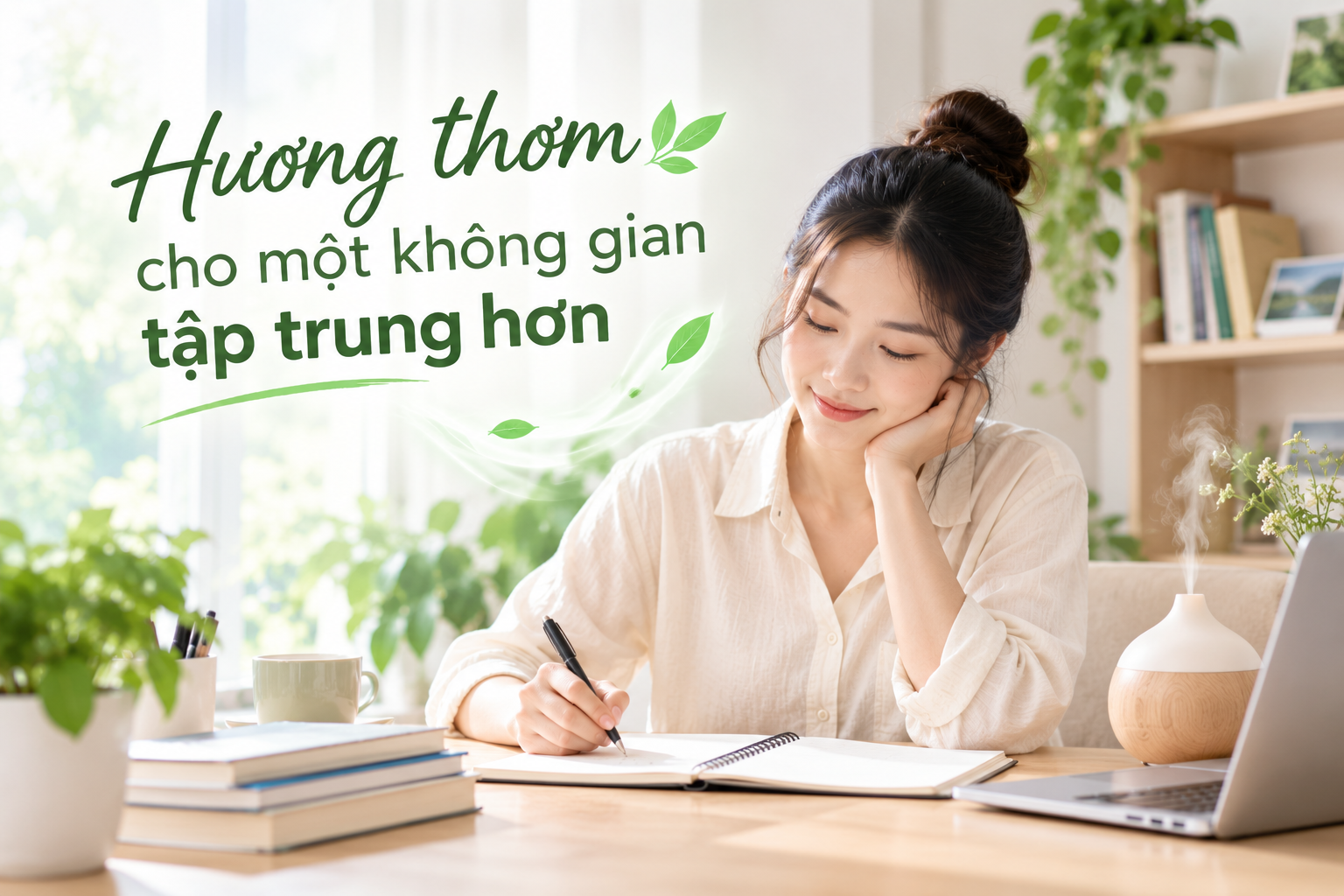 Cơ chế của tinh dầu giúp con người tập trung hơn
