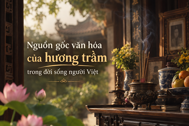Nguồn gốc văn hóa nhang trầm trong đời sống người Việt