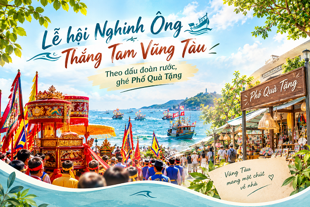 Lễ hội Nghinh Ông Thắng Tam 2026 - tinh dầu Hằng Phan góp phần đặc sản