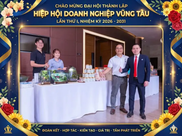 Tinh dầu Hằng Phan tham gia Đại hội lần thứ I - Hiệp hội Doanh nghiệp Vũng Tàu (VTBA)