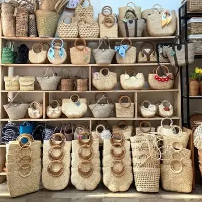 Giỏ cói Long Điền - Đặc sản Vũng Tàu