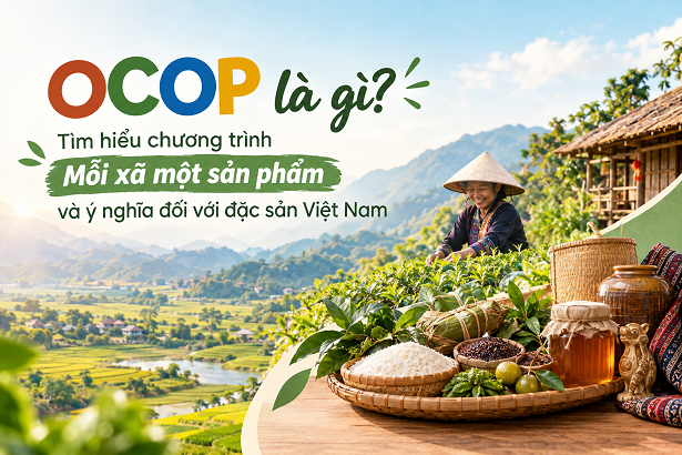 OCOP là gì? Tiêu chí đánh giá và ý nghĩa sản phẩm OCOP?