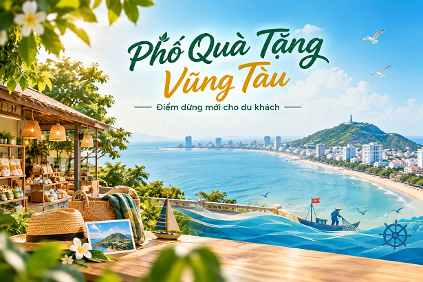 Phố quà tặng Vũng Tàu - điểm dừng chân của khách du lịch bốn phương