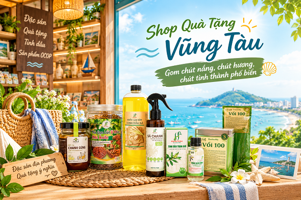 Shop quà tặng Vũng Tàu gửi nắng - hương - tình đến khách thập phương